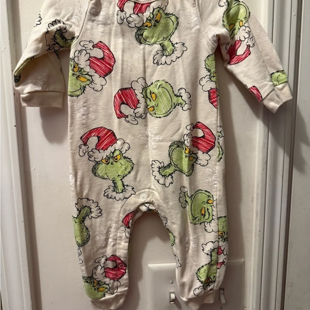 The Grinch grinch romper